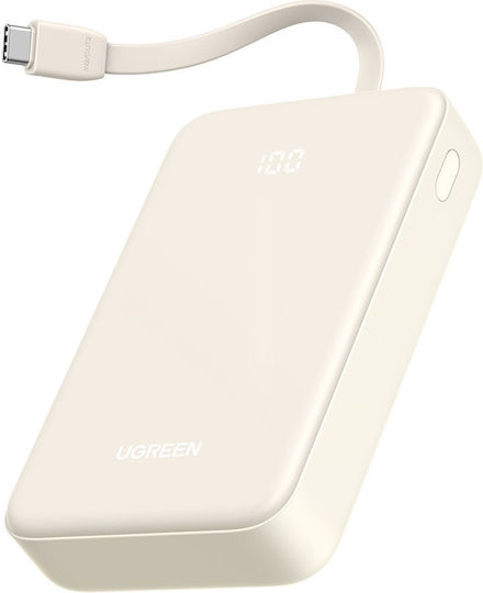 Ugreen PB505 Power Bank 20000mAh 22.5W με Θύρα USB-A και Θύρα USB-C Power Delivery / Quick Charge 3.0 Λευκό