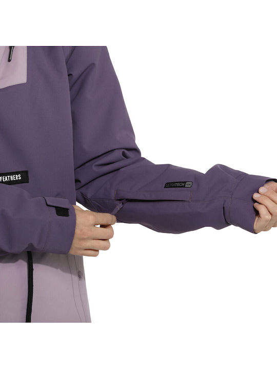 Horsefeathers Derin Ii OW214P Frauen Jacke aus für Ski & Snowboard Grape