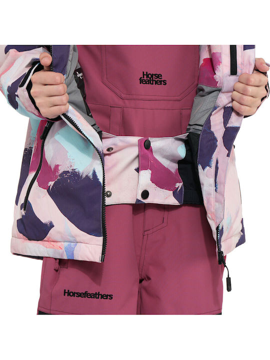 Horsefeathers Halia OK064B Ανδρικό Μπουφάν για Σκι & Snowboard Πολύχρωμο
