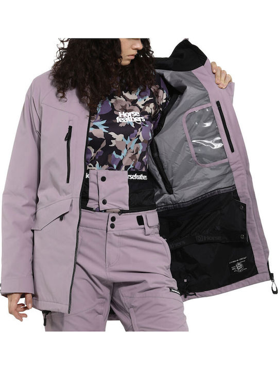 Horsefeathers Larra Ii Women's Ski & Snowboard Jacket Iris OW210L