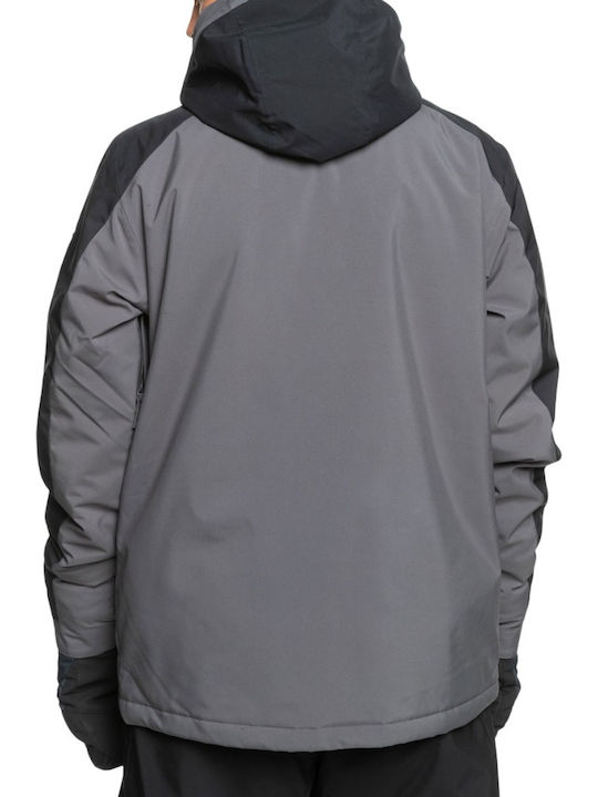Quiksilver Mission Block Men's Ski & Snowboard Jacket Gray EQYTJ03404-KRP0
