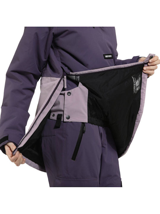 Horsefeathers Derin Ii OW214P Frauen Jacke aus für Ski & Snowboard Grape