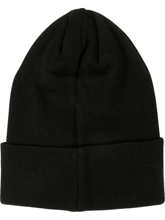 Beanie Γυναικείος Σκούφος Πλεκτός σε Μαύρο χρώμα