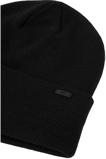 Beanie Männer Beanie Gestrickt in Schwarz Farbe