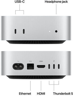 Apple Mac Mini (2024) (M4 Pro 12-core/24GB /16-core GPU/512GB SSD/MacOS)