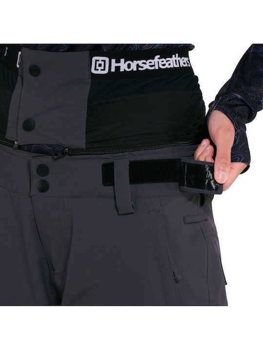 Horsefeathers Lotte Ii OW225C Women's Trousers for Ski & Snowboard Gray