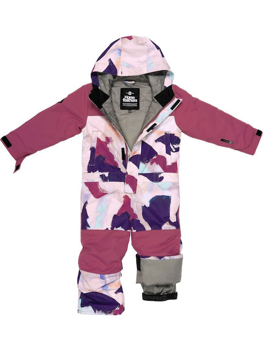 Horsefeathers Spirit OK063G Παιδική Ολόσωμη Φόρμα Σκι & Snowboard Μωβ
