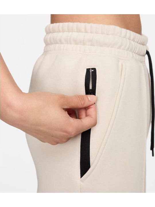 Tech Fleece Παντελόνι Φόρμας Εκρού
