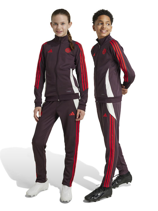 adidas Kids Sweatpants Set Red Tiro