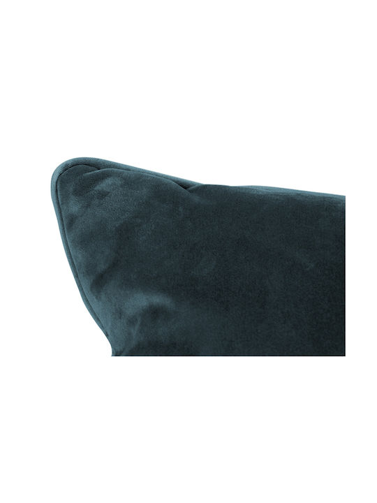 Fatboy Perna De Canapea Din Catifea Recycled Albastru Petrol 40x66cm