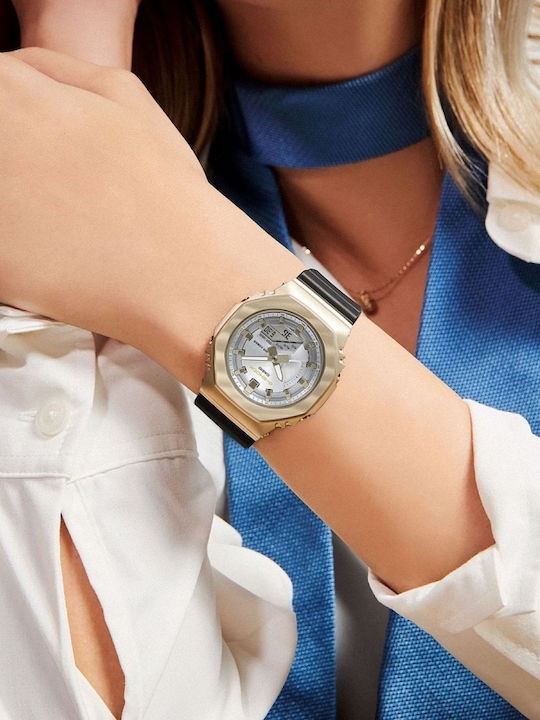 Casio G-Shock Ρολόι Μπαταρίας με Καουτσούκ Λουράκι