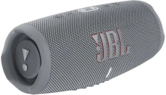 JBL Charge 5 Αδιάβροχο Ηχείο Bluetooth 40W με Διάρκεια Μπαταρίας έως 20 ώρες Γκρι