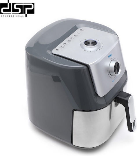 DSP KB2181 Air Fryer 6.5lt Ασημί