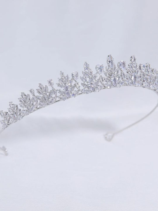 High-Quality Bridal Tiara Czech Crystals Estelle