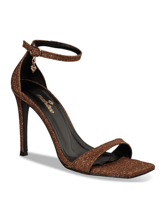 Stilettos Πέδιλα Χρυσά