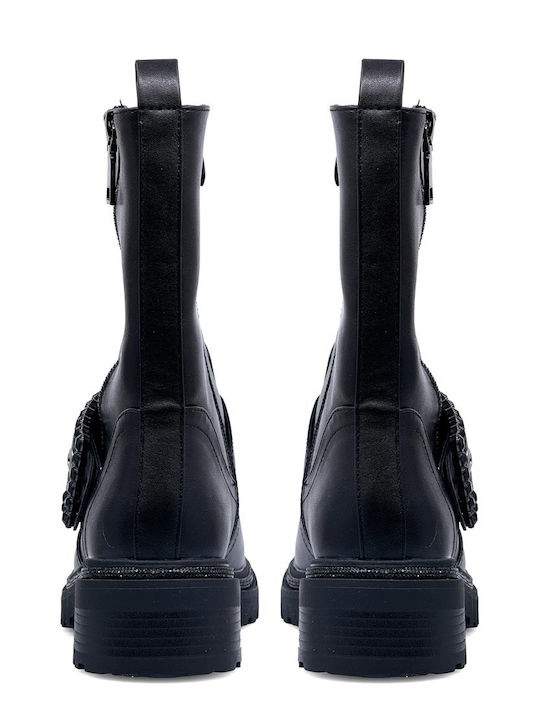 Stiefeletten Damen Schwarz