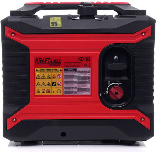 Kraft & Dele Leise Generators Inverter Benzin mit Kickstart