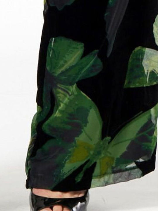 Femei Din material textil Pantaloni cu elastic Verde