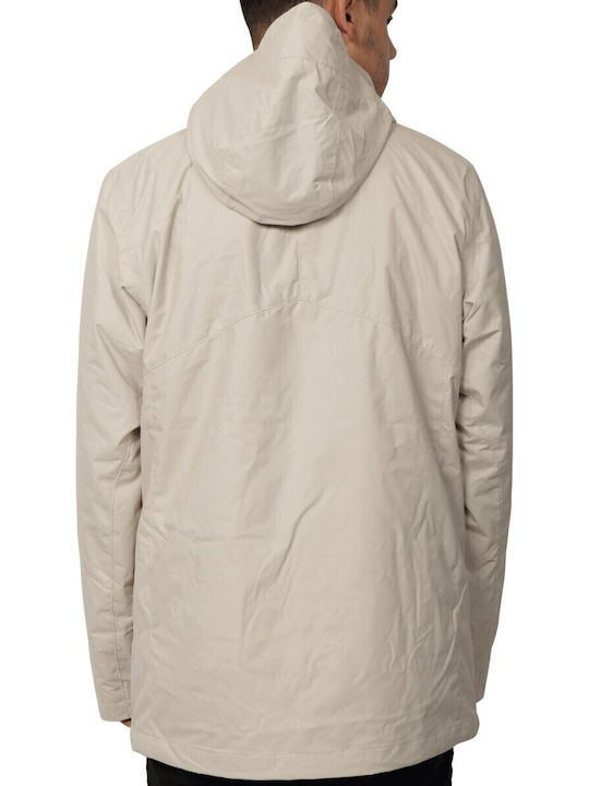 Bugaboo Iii Fleece 3 in 1 Winter Jacket Waterproof Beige