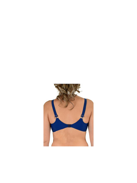 Lucero Bikini Bra Navy Blue