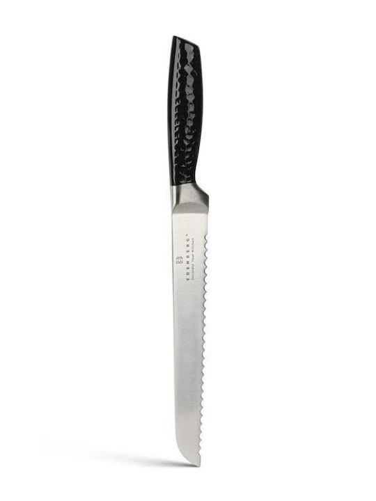 Edenberg 8-tlg. Messer-Set aus Edelstahl mit drehbarem Ständer und Schärfer Eb-971