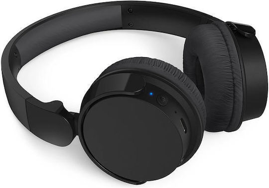 Philips Wireless / Wired On Ear Headphones with 25 hours of Operation and Quick Charge Black