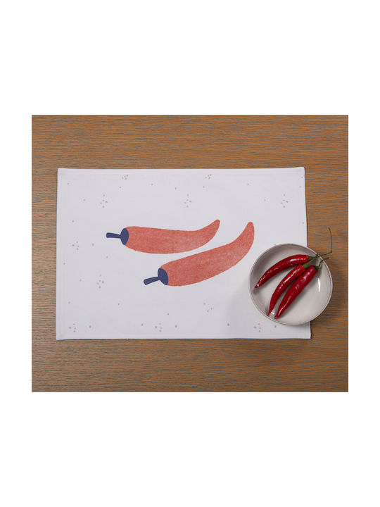 Nef-Nef Homeware Σουπλά Υφασμάτινο Μπεζ 48x33cm