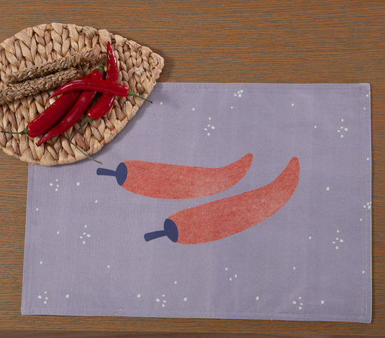 Nef-Nef Homeware Σουπλά Υφασμάτινο Μπεζ 48x33cm Nef-Nef Homeware Σουπλά Υφασμάτινο Μπεζ 48x33cm
