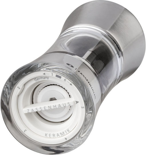 Zassenhaus Aachen Manual Set Spice Mills Inox in Gray Color 5.8cm 1pcs