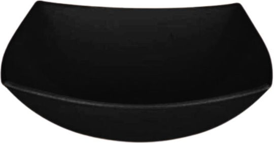 Luminarc Quadrato Teller Suppe Platz Glas Black 20x20cm