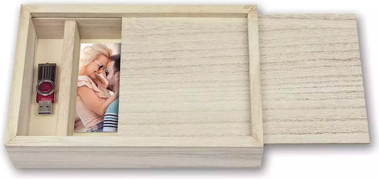 Zep Кутия Usb 15x20 Дърво За Снимки И Стик Cx7568