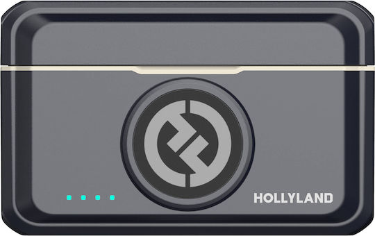 Hollyland LARK M2 Combo Version Комплект Безжично Микрофон Изскачащо меню за Камера в Черен Цвят