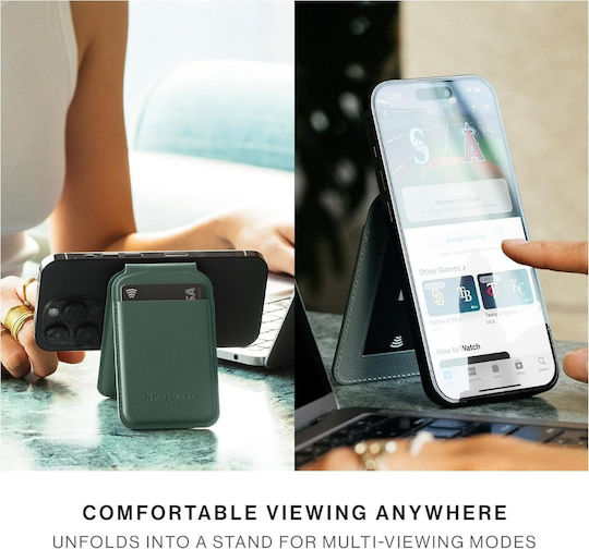 Native Union Wallet Metallic Green (iPhone 16)