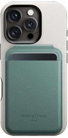 Native Union Wallet Metallic Green (iPhone 16)