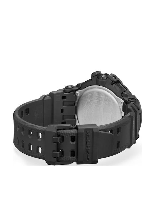 Casio G-shock Ceas Bărbați Solar cu Curea Neagră din Cauciuc