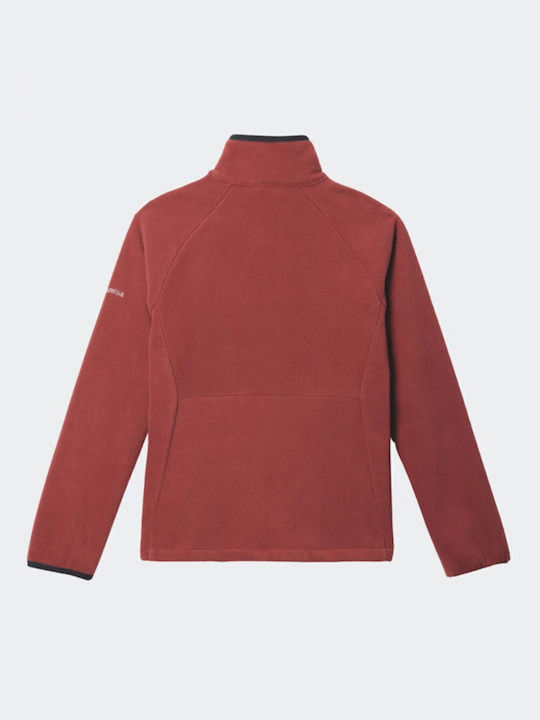 Kids Cardigan Fleece Spicy Black Fast Trek