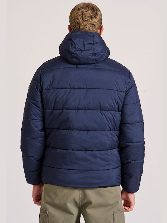 Funky Buddha Jacket Puffer Navy Blue