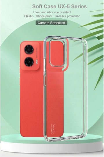 Imak Ux-5 Series Back Cover Silicone Transparent (Moto G35)