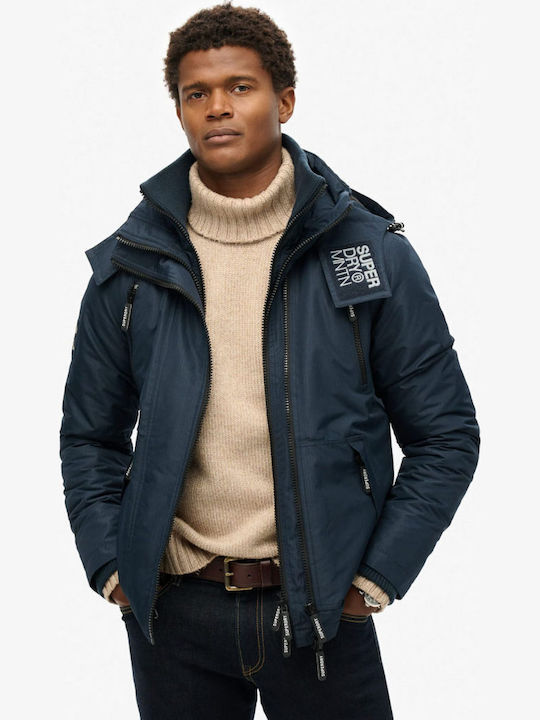 Jacket Windproof Navy Blue