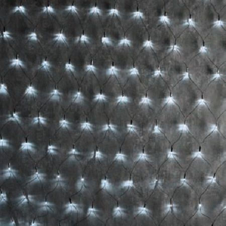 240 Lights LED 2m. x 150cm Cold White type Net 1pcs