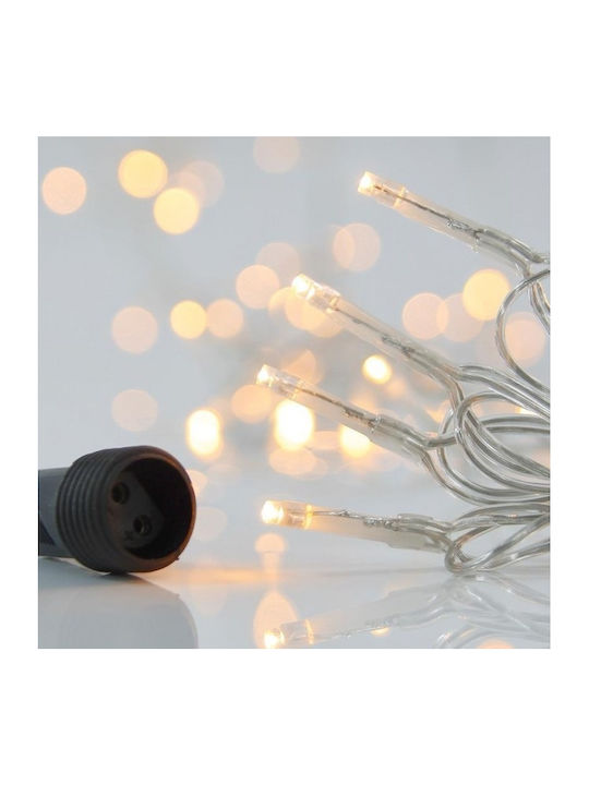 300 Lights LED 15m. Warm White in String 1pcs