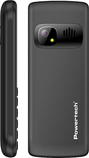 Powertech Sentry 4G Bar Dual SIM Mobile with Buttons Black