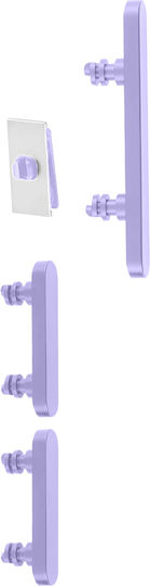 Clappio Power Volume Mute Button Iphone 12 12 Pro Purple