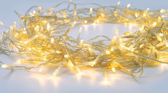 180 Λαμπάκια LED 5μ. Θερμό Λευκό σε Σειρά