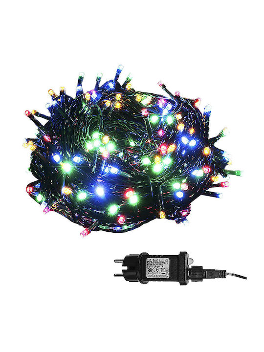 180 Λαμπάκια LED 12μ. Πολύχρωμα σε Σειρά