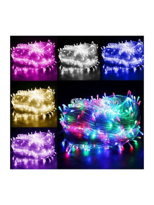 240 Λαμπάκια LED 18μ. RGB σε Σειρά
