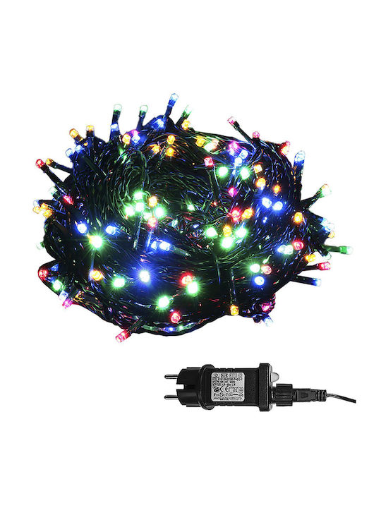 140 Λαμπάκια LED 10μ. Πολύχρωμα σε Σειρά