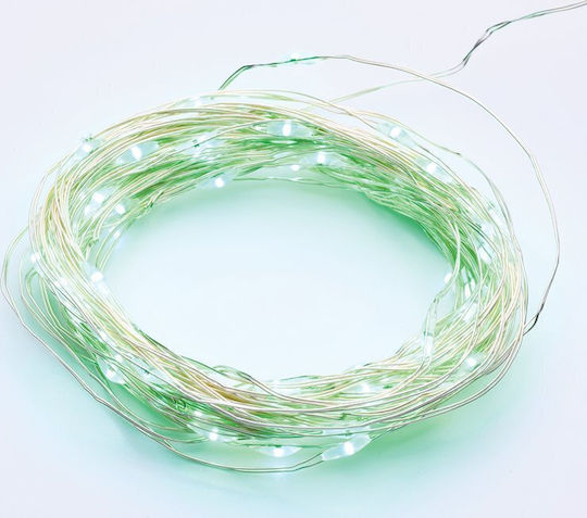 100 Светлини LED 10m. Зелени тип Лента 1бр