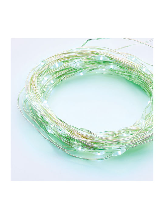 100 Lichterketten LED 10m. Grüne in Zeichenfolge 1Stück