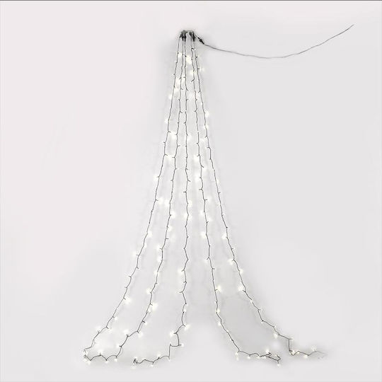 175 Λαμπάκια LED 3.5μ. x 350εκ. Ψυχρό Λευκό τύπου Χταπόδι